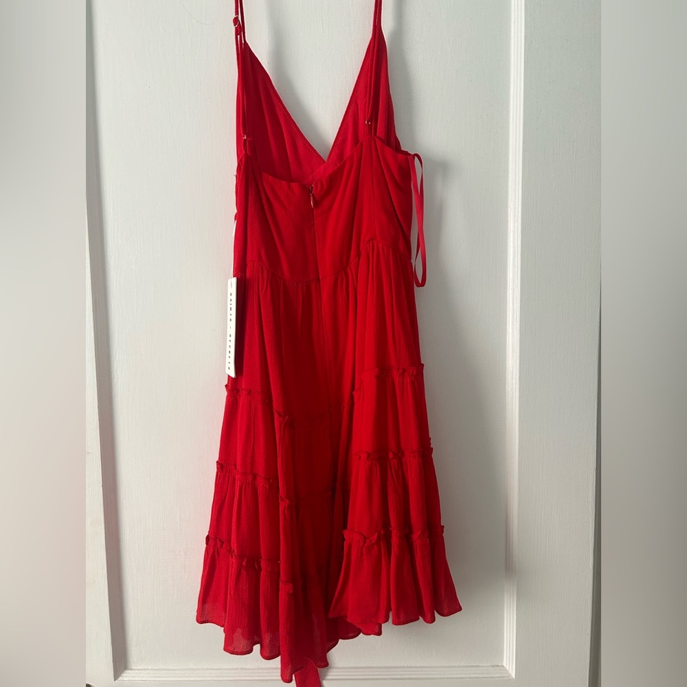 Saints & Secrets Red Mini Dress - Picture 4 of 6